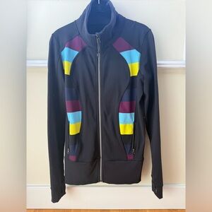Lululemon Asana Zip Jacket with Colorblock Panels, estimated size 8